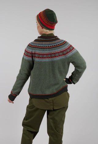 Alpine Short Cardigan in Braemar