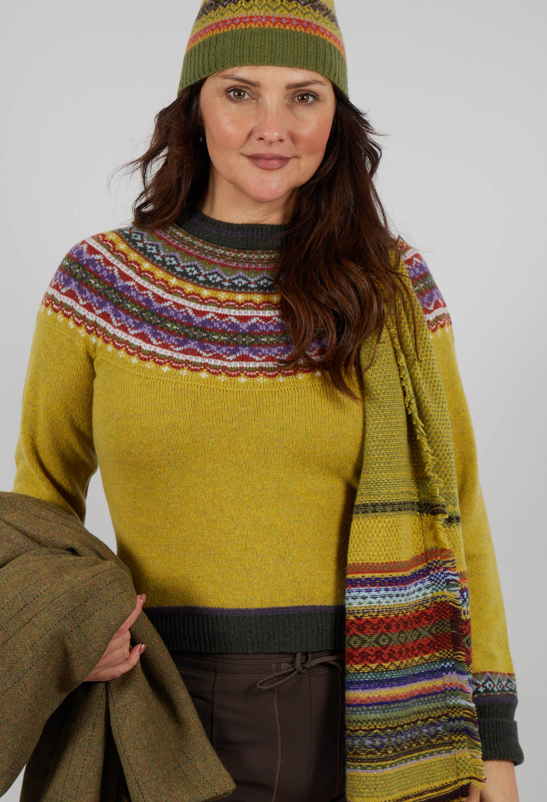 Alpine Short Sweater in Findhorn