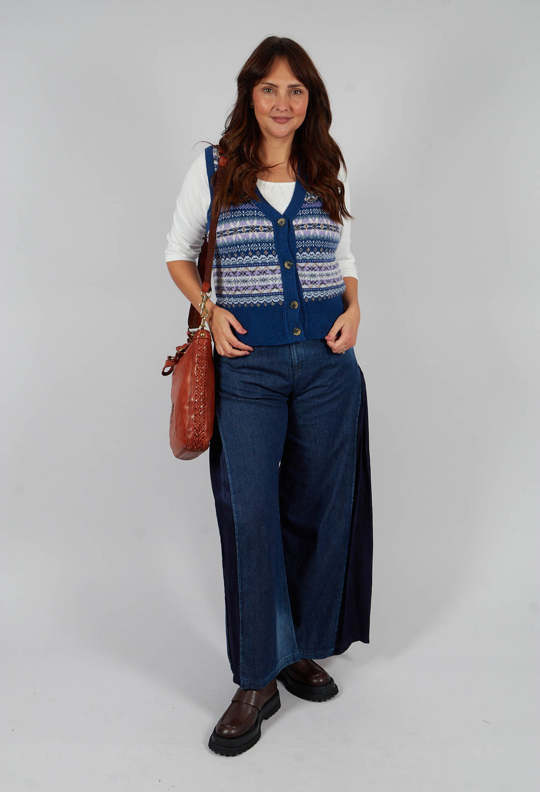 Kinross Waistcoat in Sapphire