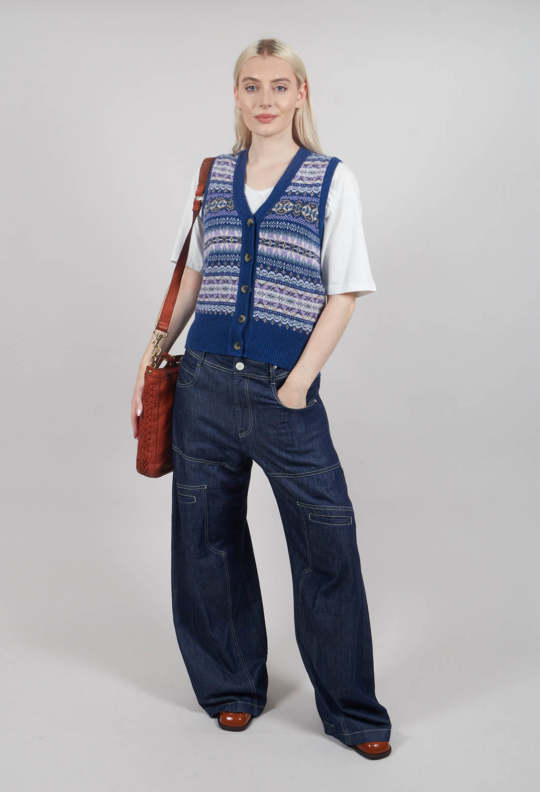 Snowdrift Trousers in Denim
