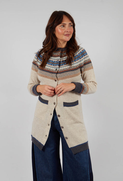 Alpine Cardigan Coat in Taurus