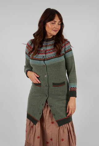 Alpine Cardigan Coat in Braemar