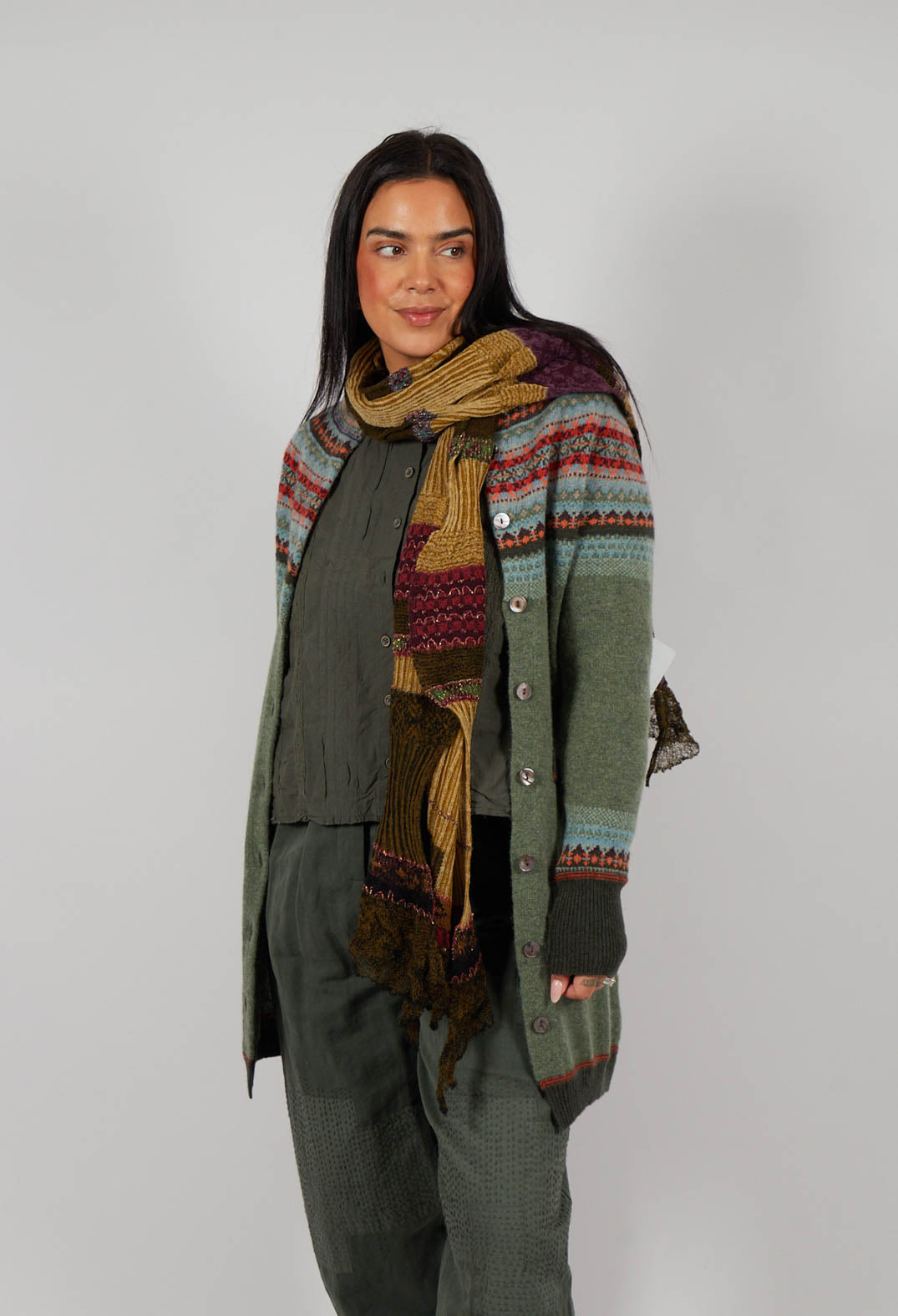 Alpine Cardigan Coat in Braemar