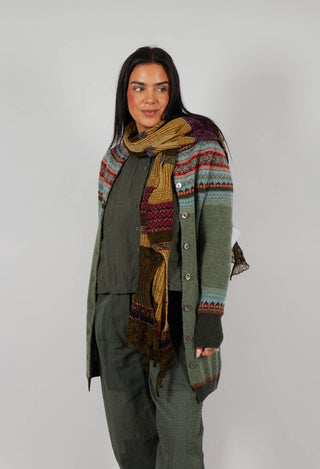 Alpine Cardigan Coat in Braemar