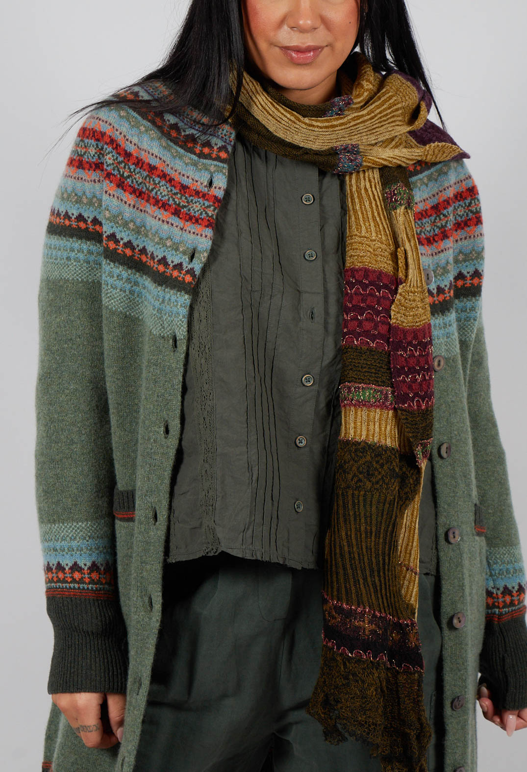 Alpine Cardigan Coat in Braemar