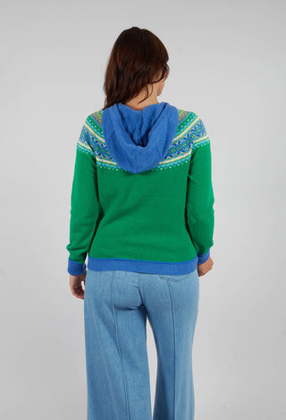 Alpine Hoody Sweater in Luscious