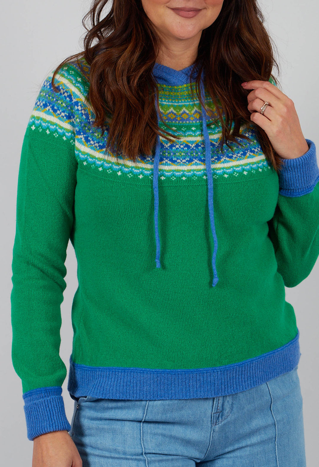 Alpine Hoody Sweater in Luscious