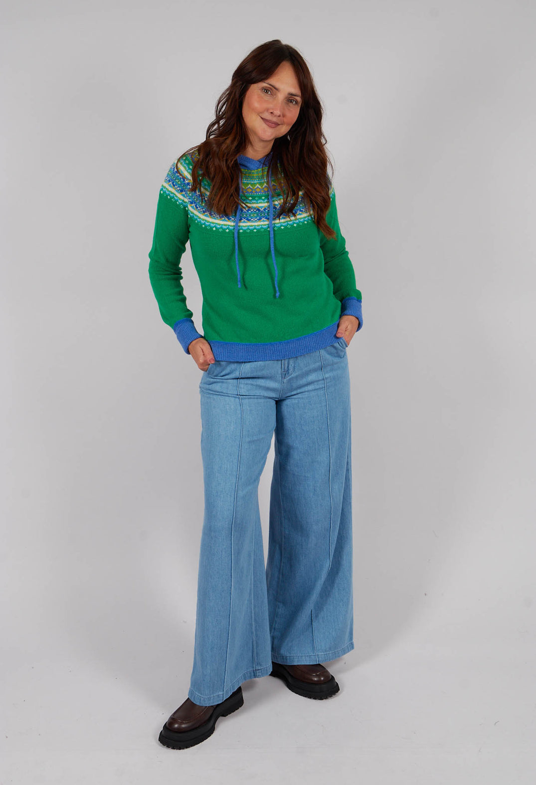 Alpine Hoody Sweater in Luscious