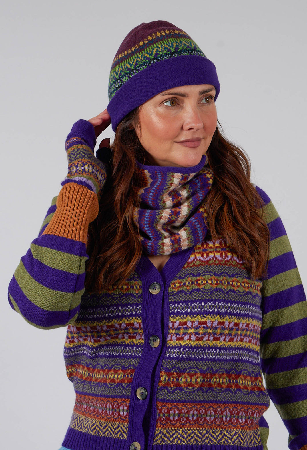 Alloa Beanie Hat in Sirius