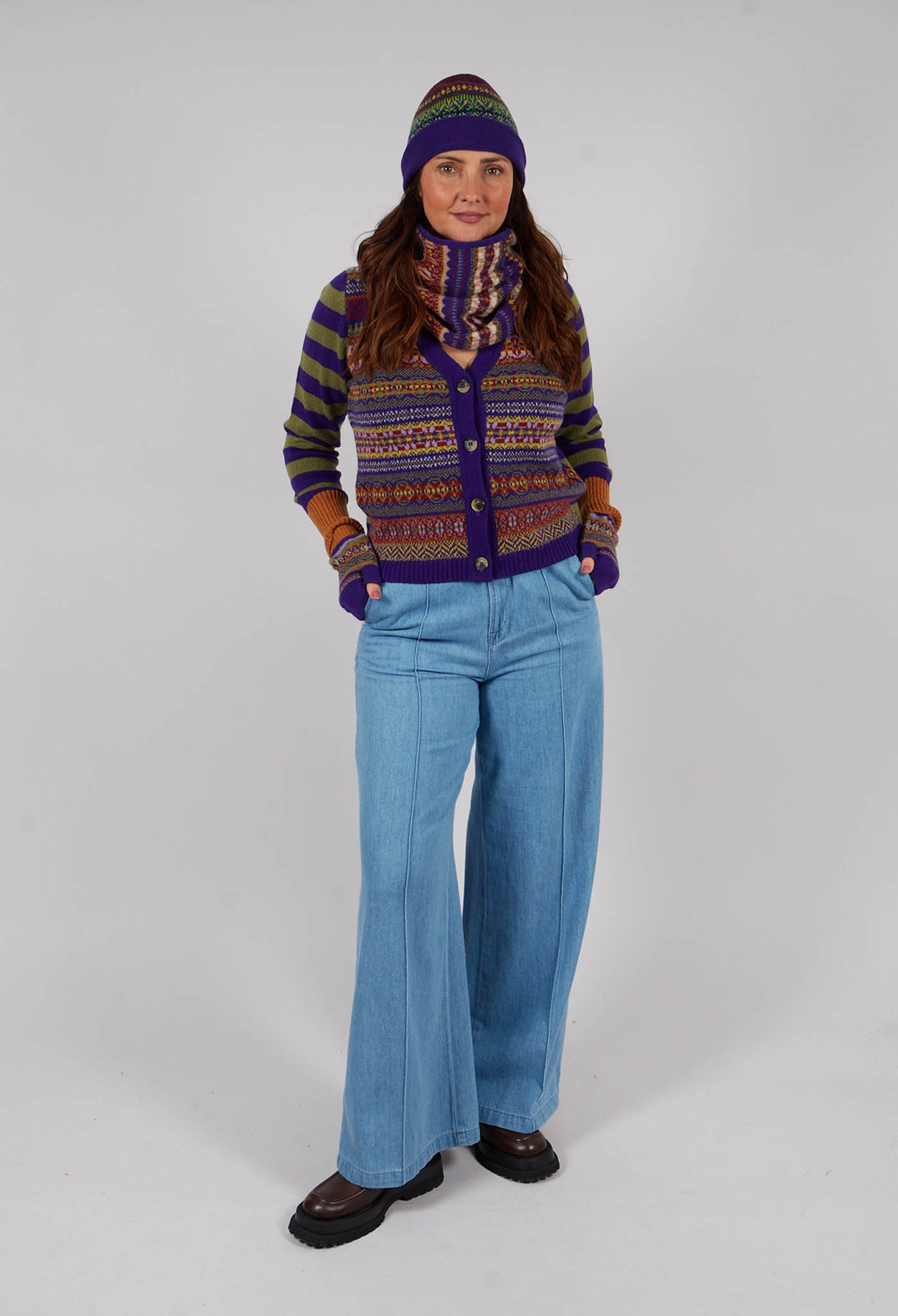 Alloa Beanie Hat in Sirius