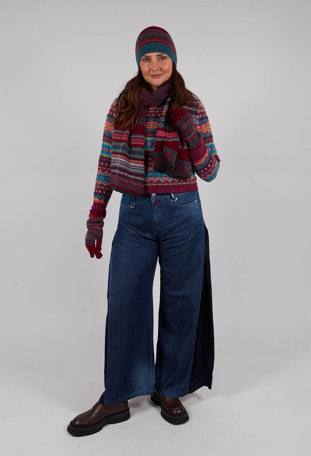 Alpine Beanie Hat in Velvet