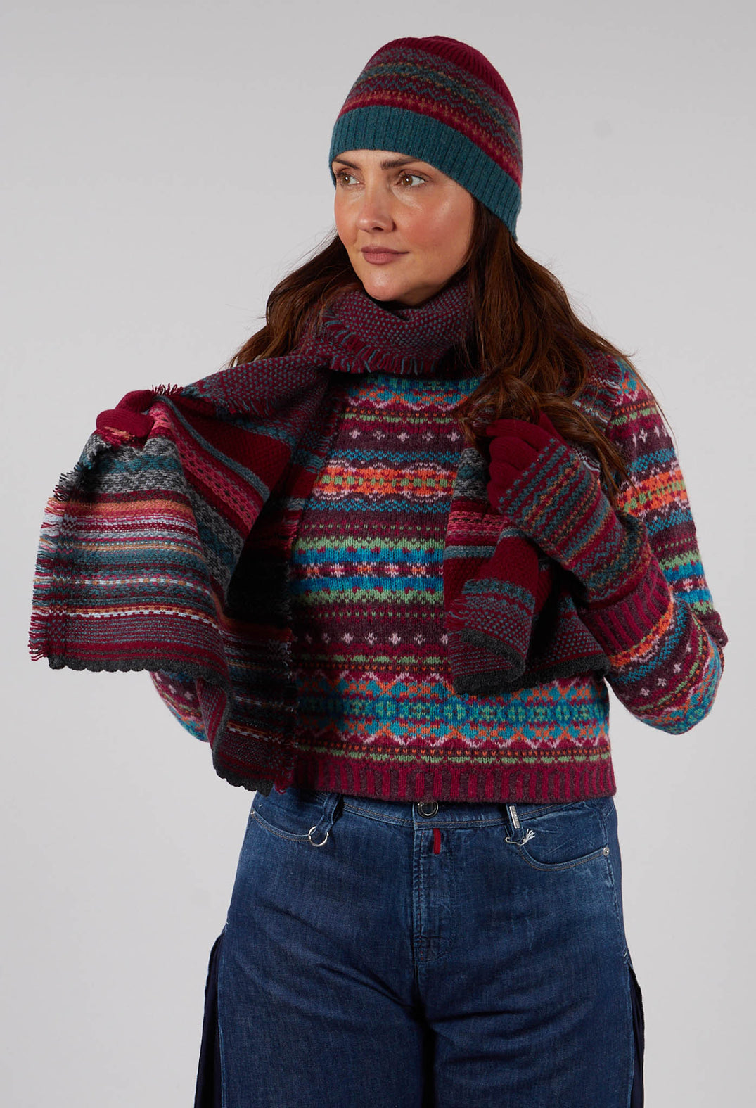 Alpine Scarf in Velvet