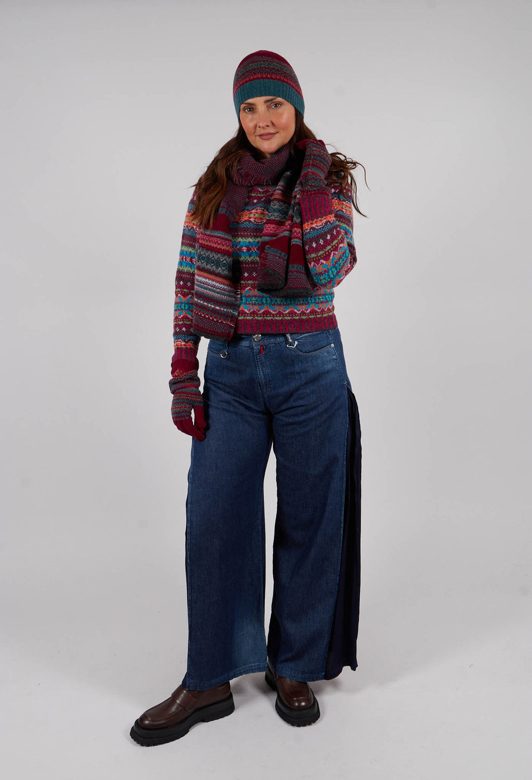 Alpine Scarf in Velvet