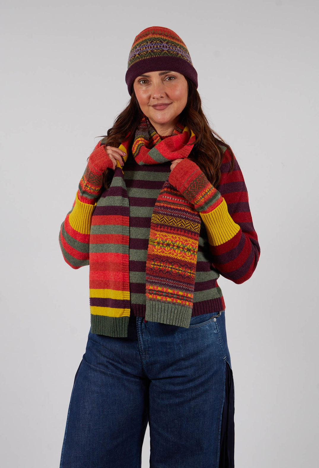 Stobo Scarf in Harissa