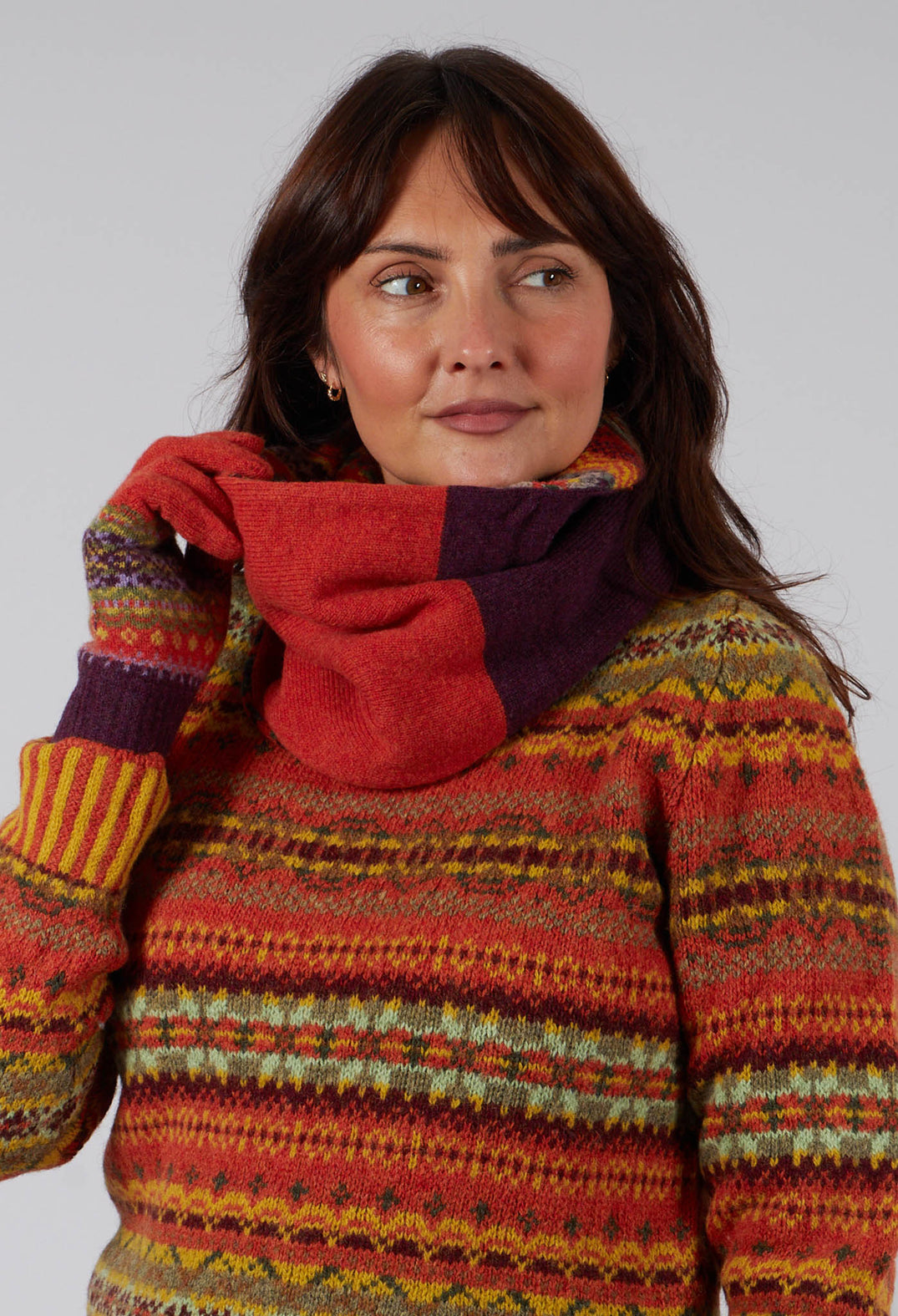 Stobo Snood in Harissa