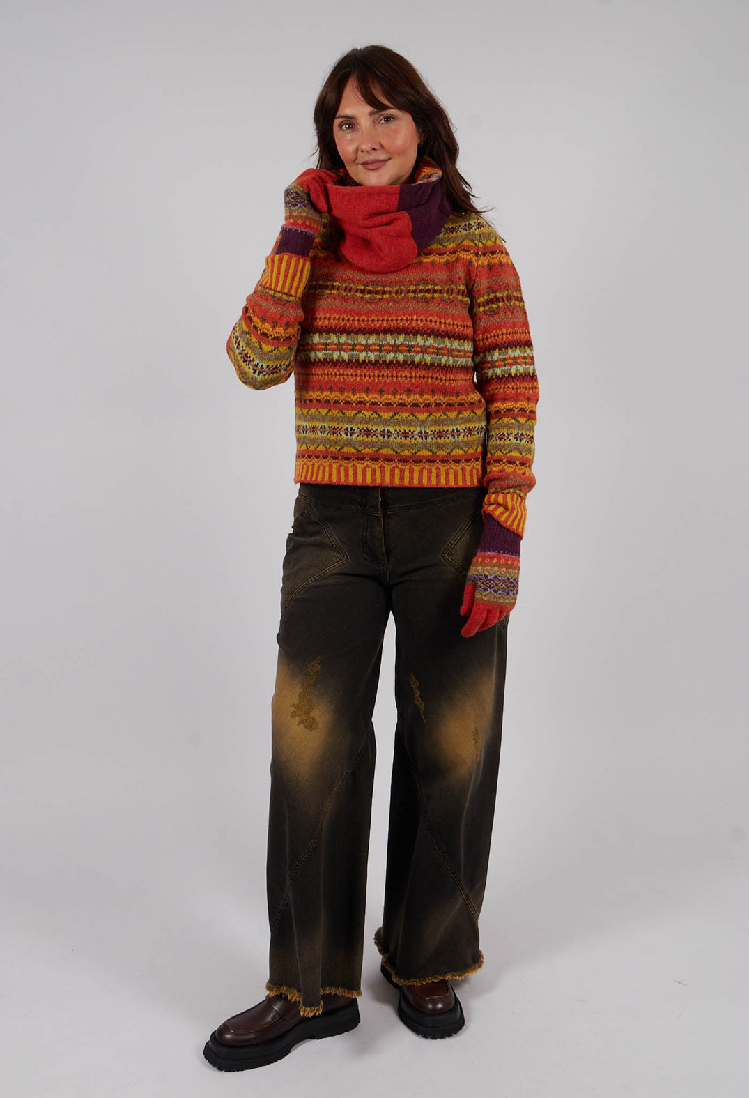 Stobo Snood in Harissa