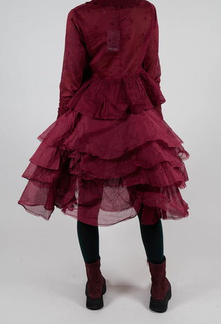 Tine Skirt in Dark Plum
