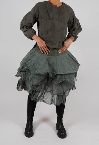Tine Skirt in Forest Green