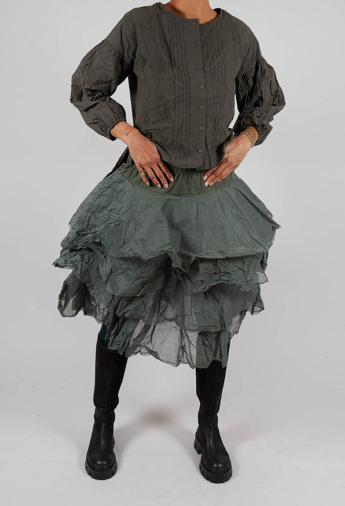 Tine Skirt in Forest Green