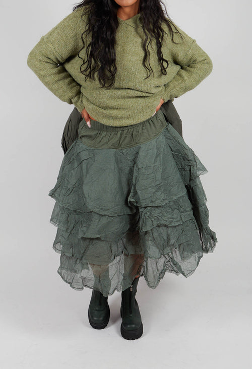 Tine Skirt in Forest Green