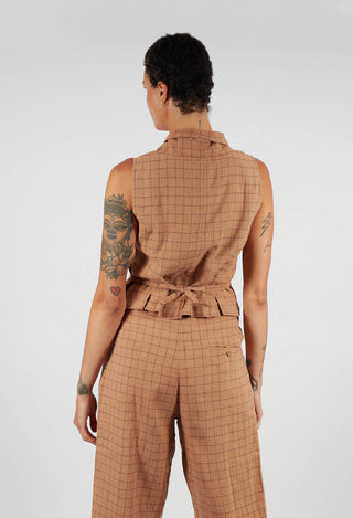 Rigmor Vest in Cinnamon