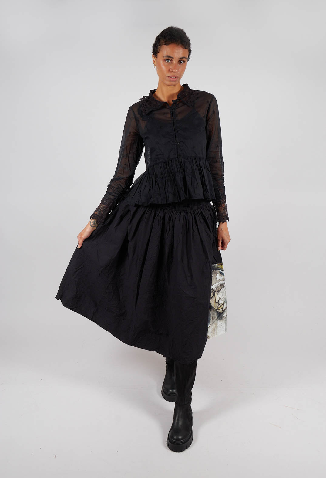 Parisa Blouse in Black