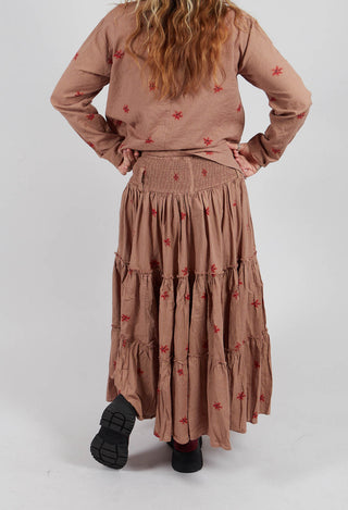 Margot Skirt in Dark Plum