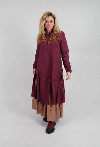 Maggi Tunic in Dark Plum