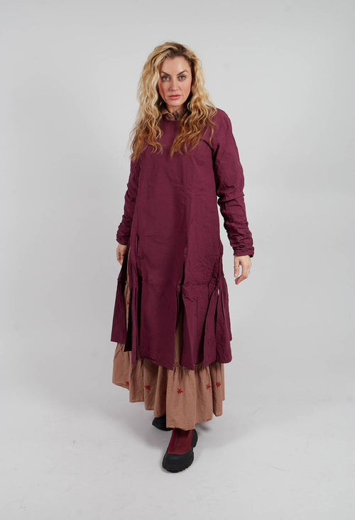 Maggi Tunic in Dark Plum