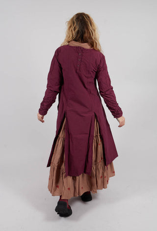 Maggi Tunic in Dark Plum