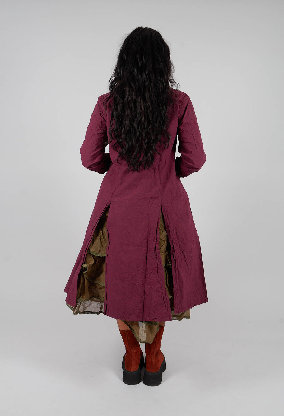 Maggi Tunic in Dark Plum
