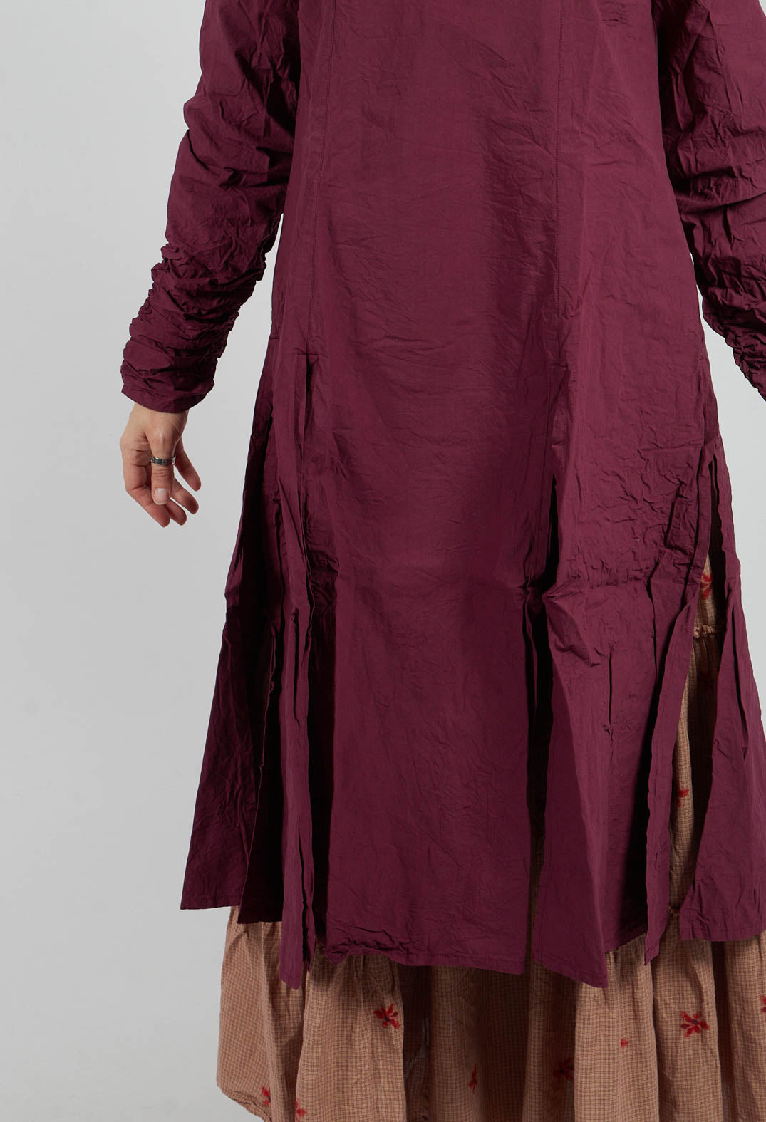 Maggi Tunic in Dark Plum