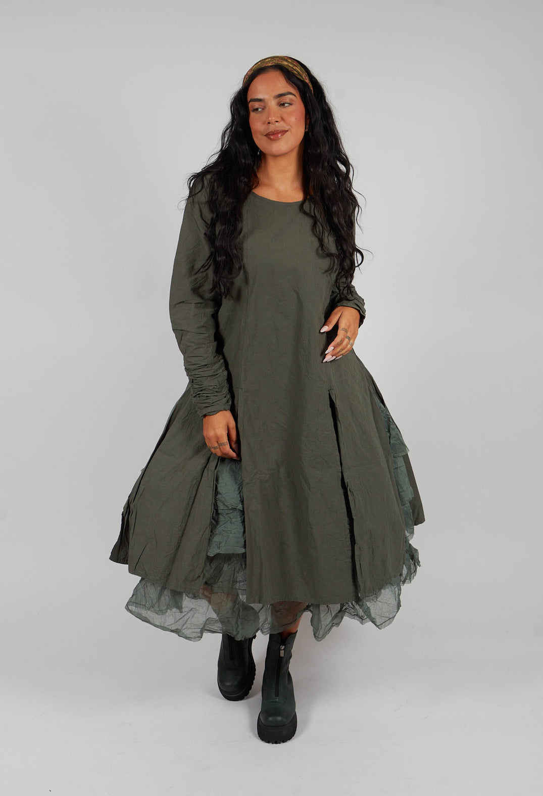 Maggi Tunic in Forest Green