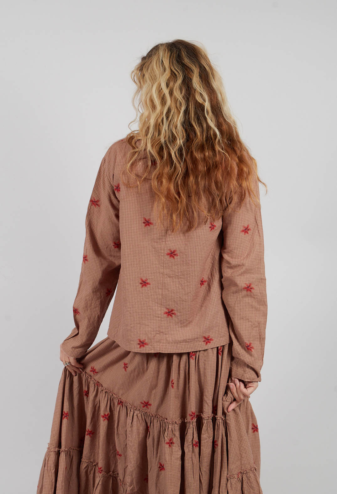 Sussie Blouse in Dark Plum
