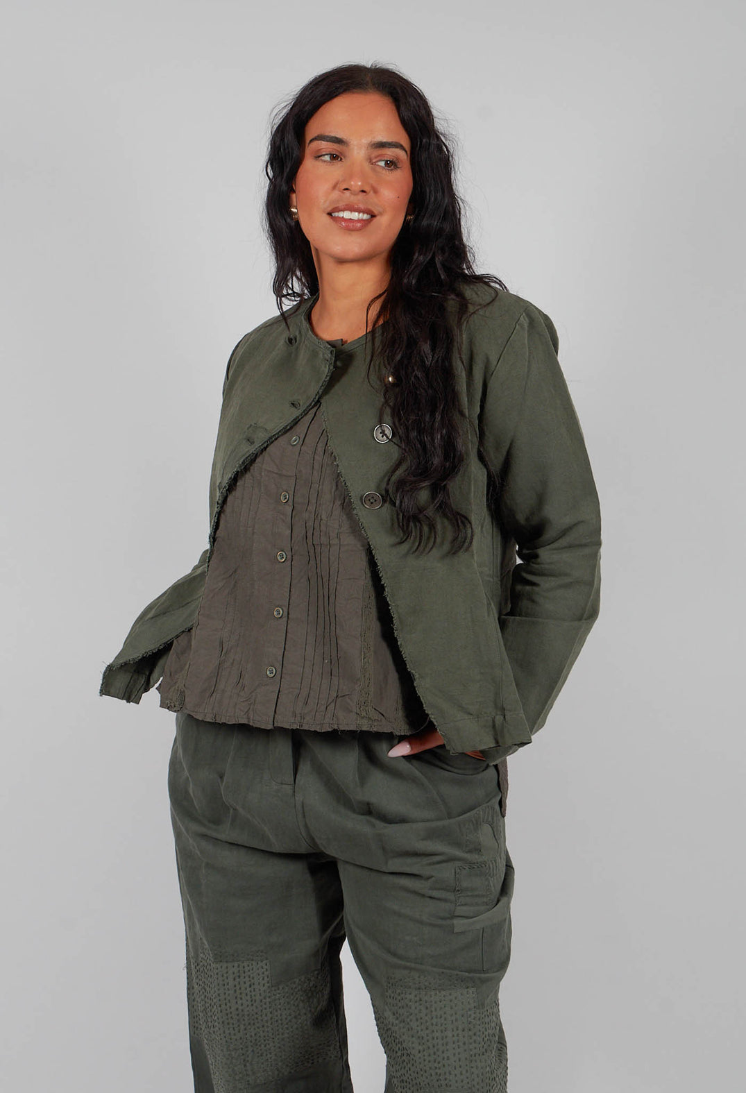 Undis Jacket in Forest Green
