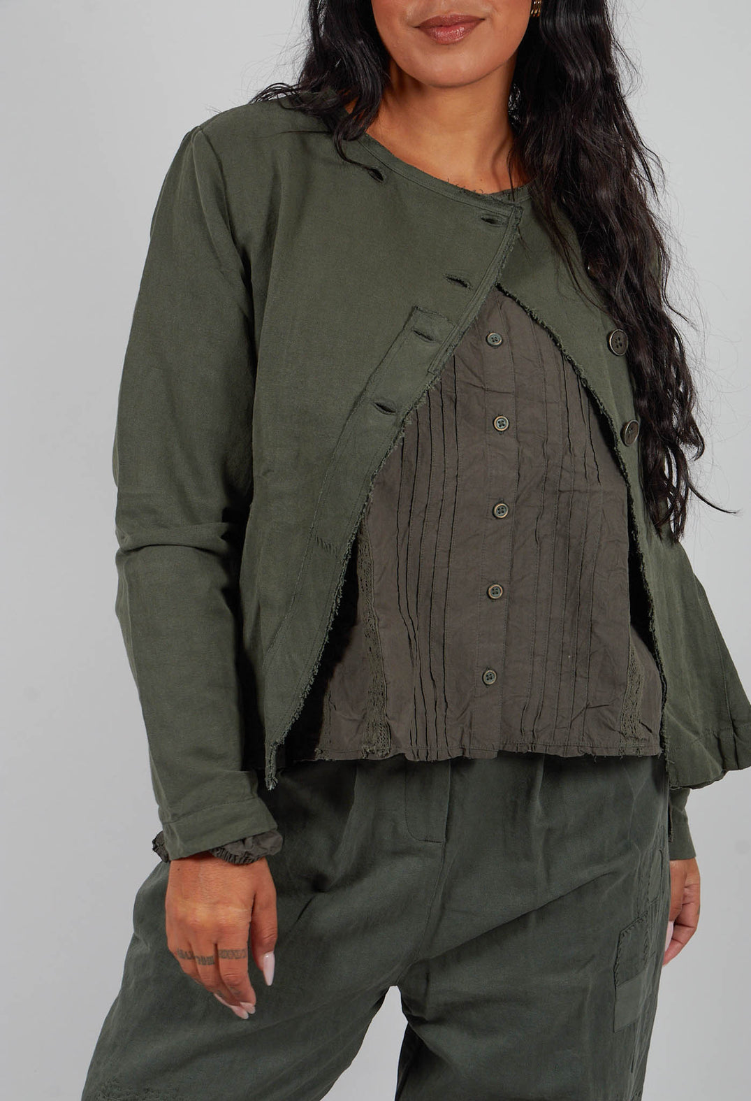 Undis Jacket in Forest Green