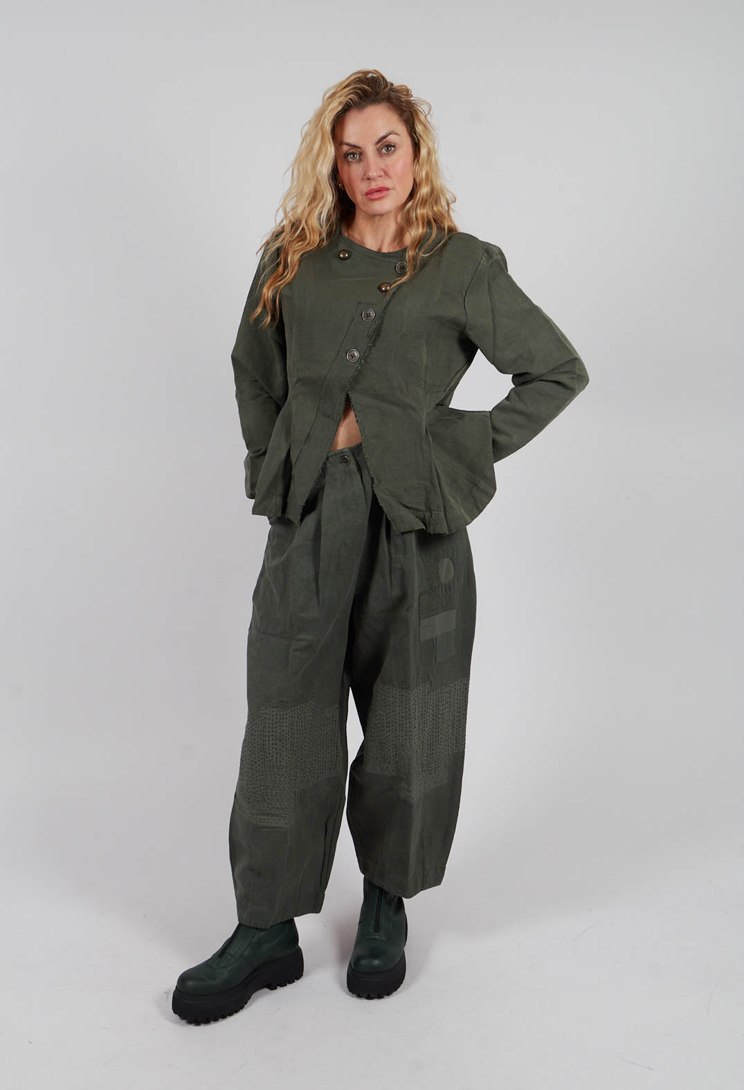 Undis Jacket in Forest Green