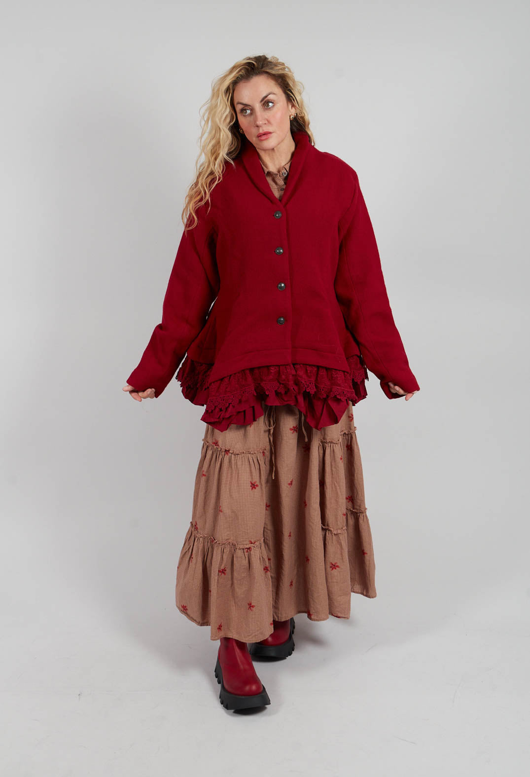 Catalin Jacket in Red