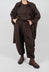 Natsuka Bottonato Trousers in Brown
