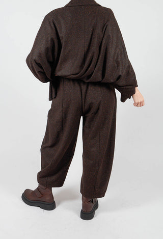 Natsuka Bottonato Trousers in Brown