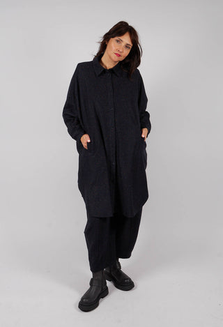 Orina Bottonato Jacket in Navy