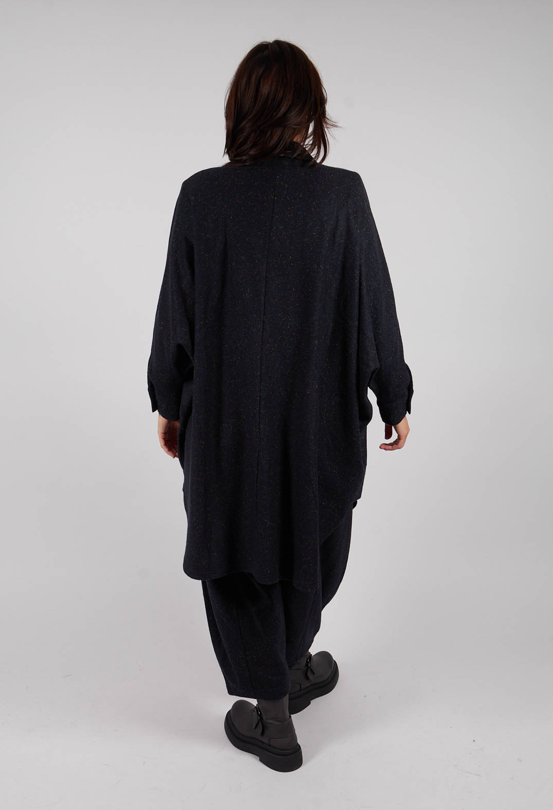 Orina Bottonato Jacket in Navy