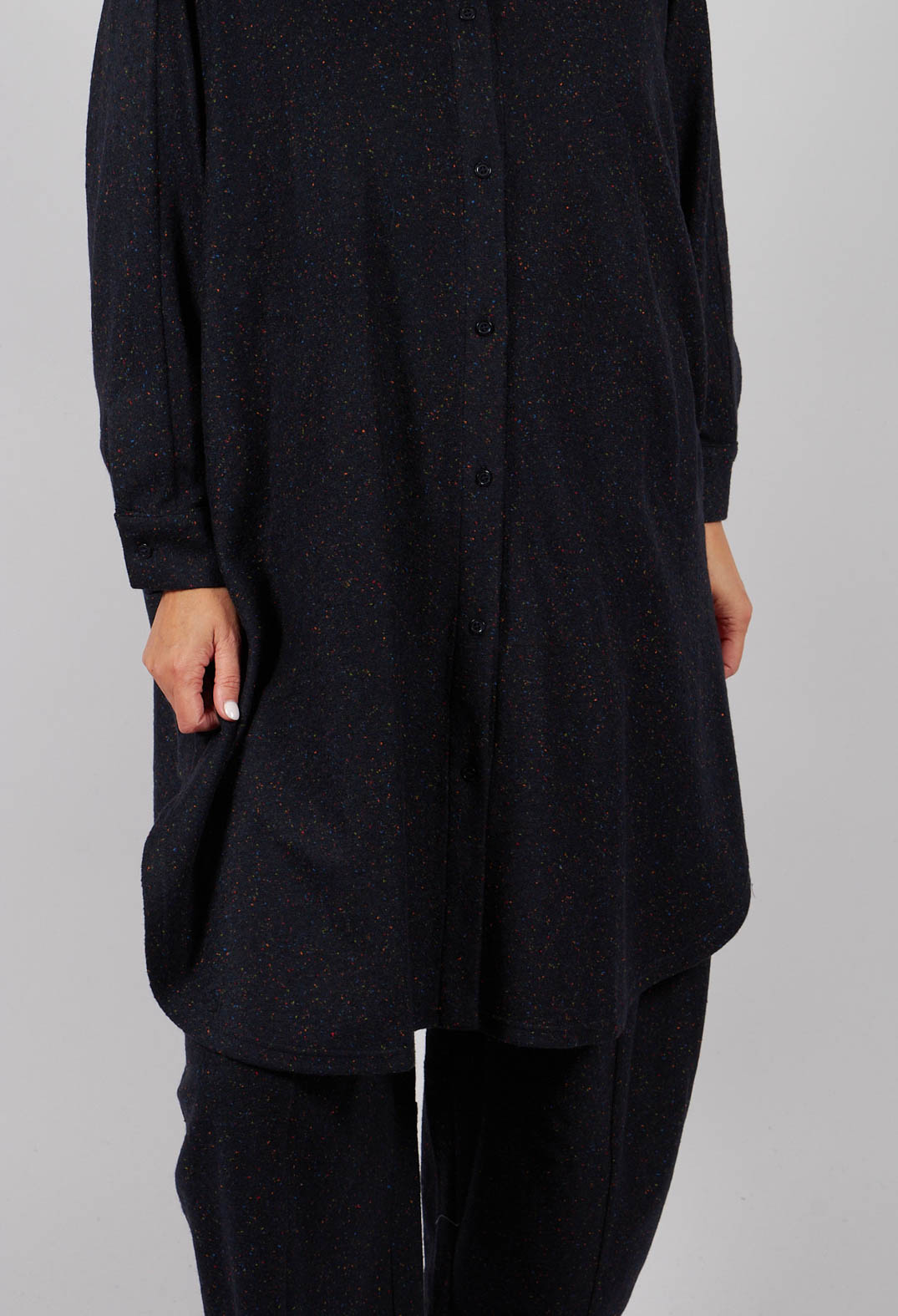 Orina Bottonato Jacket in Navy