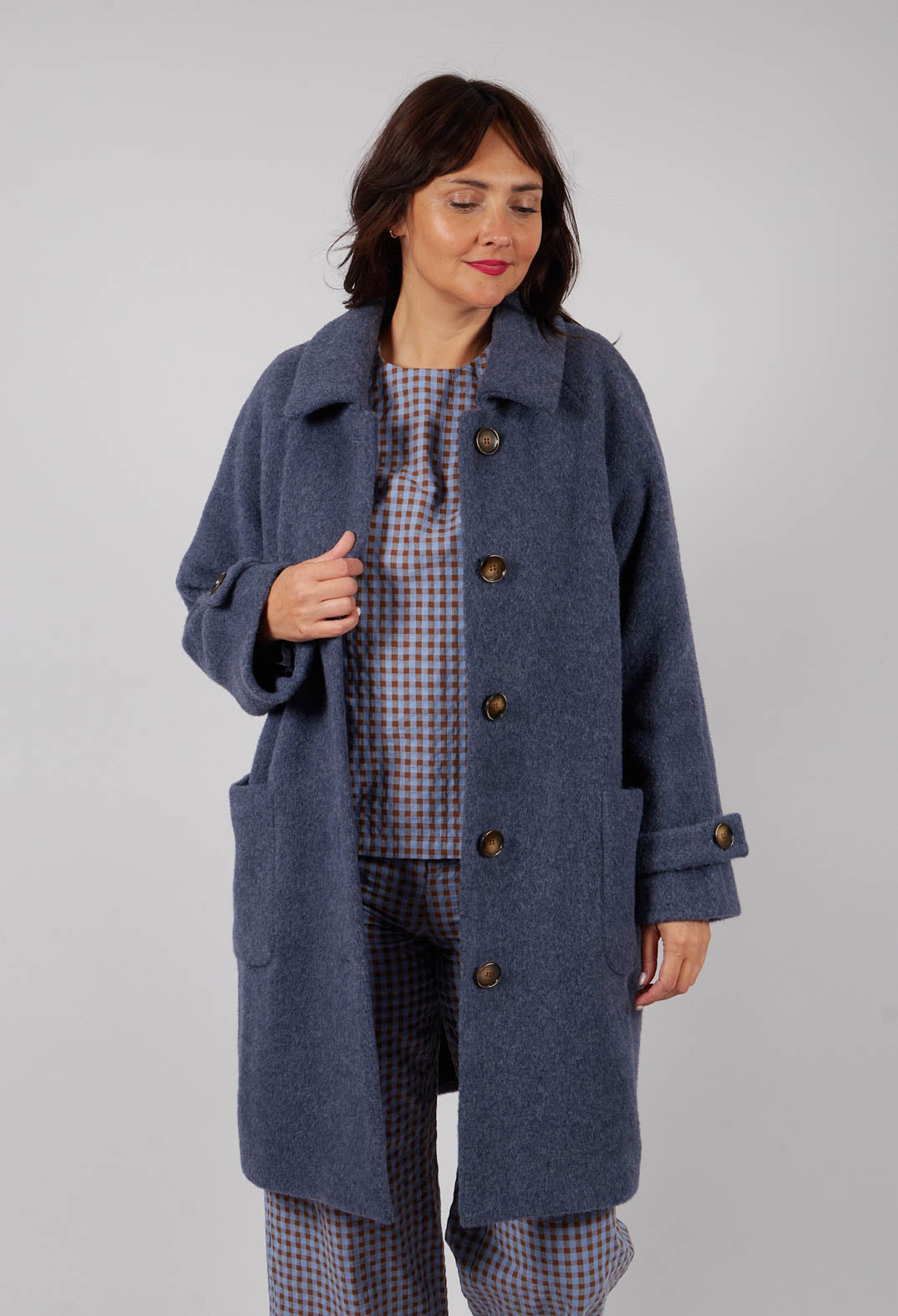 Seiko Coat in Blue