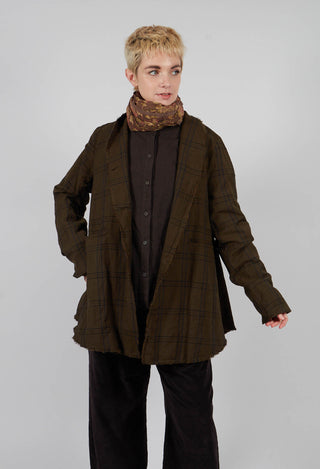 Relaxed Fit Jacket in Nut Brown