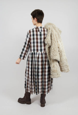 Button Up Dress in Country Check