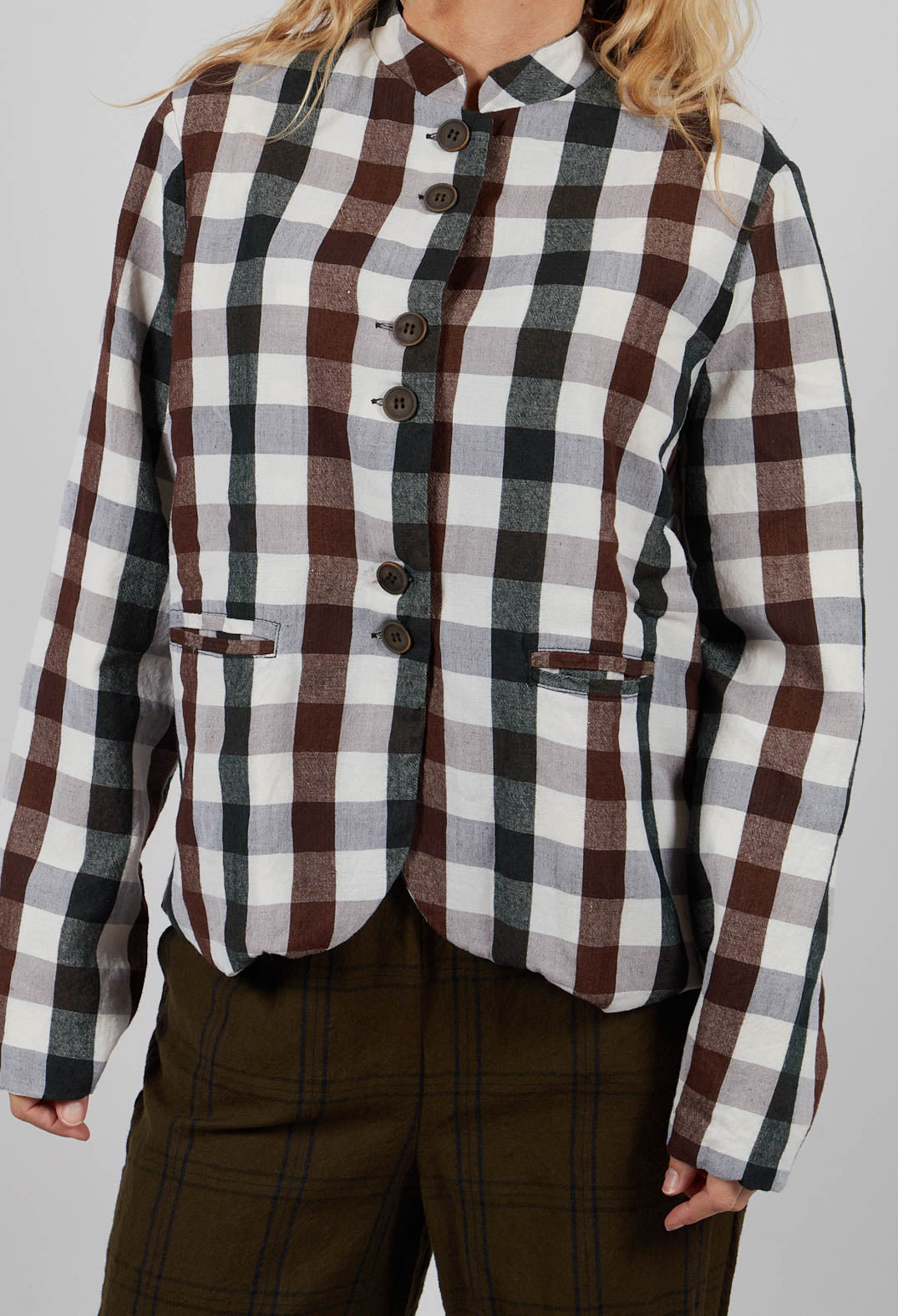 Tailored Jacket in Country Check