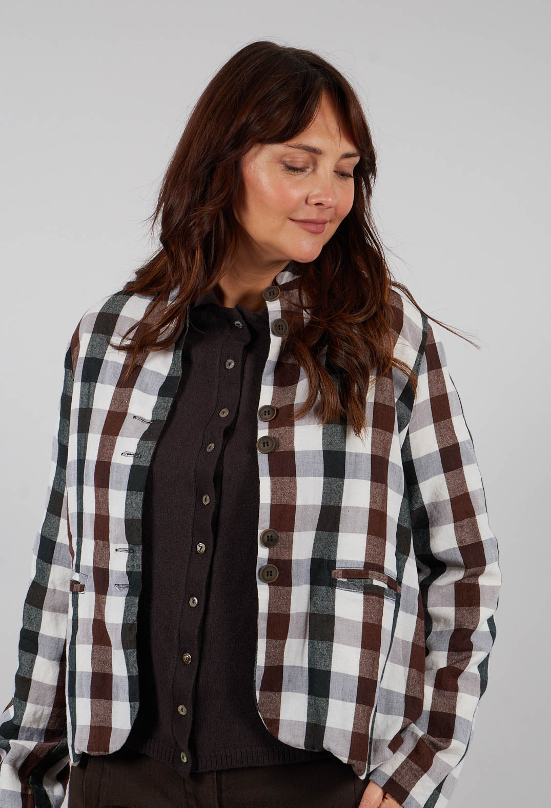 Tailored Jacket in Country Check