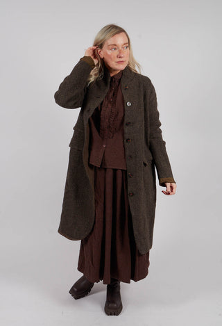 Marika Coat in Brown