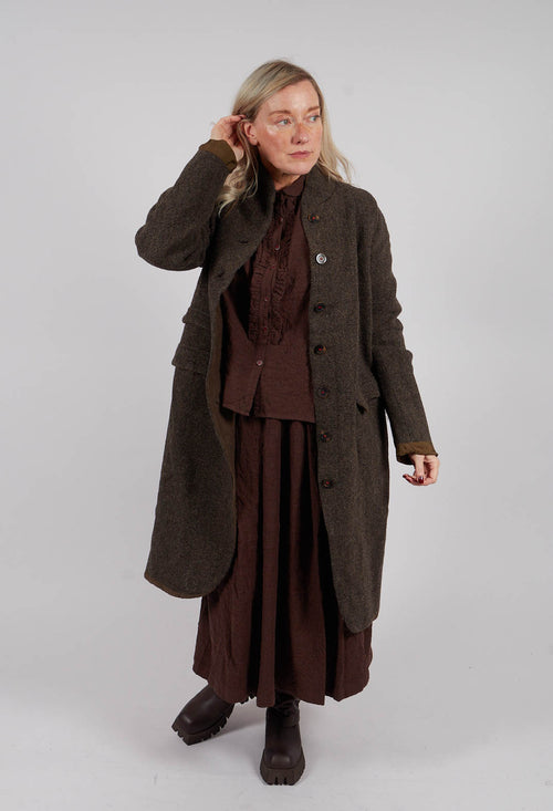 Marika Coat in Brown
